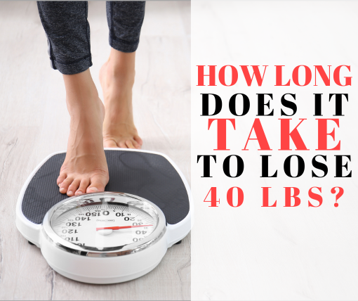 How long does it take to lose 40 pounds – fat loss transformation at Rowlett Transformation Center