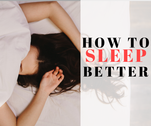 how to sleep better