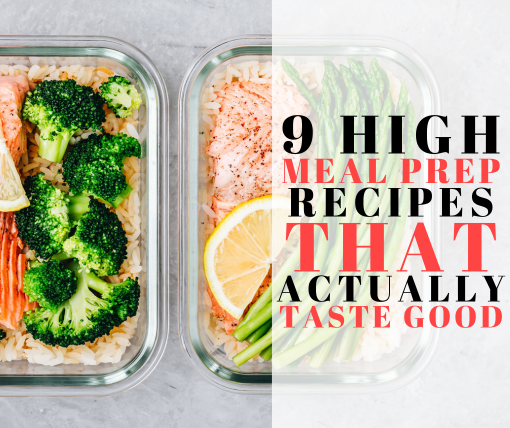 high-protein meal prep