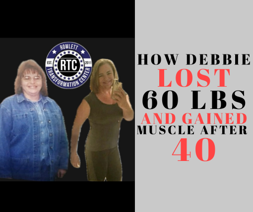 Debbie lost 60 pounds