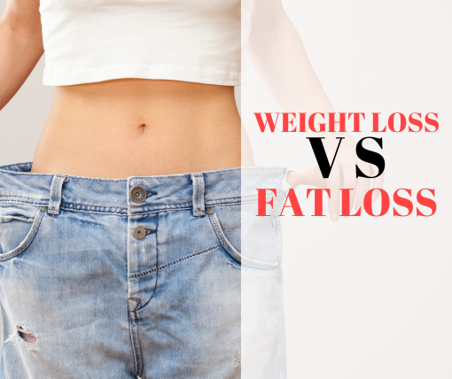 weight loss vs fat loss transformation tips