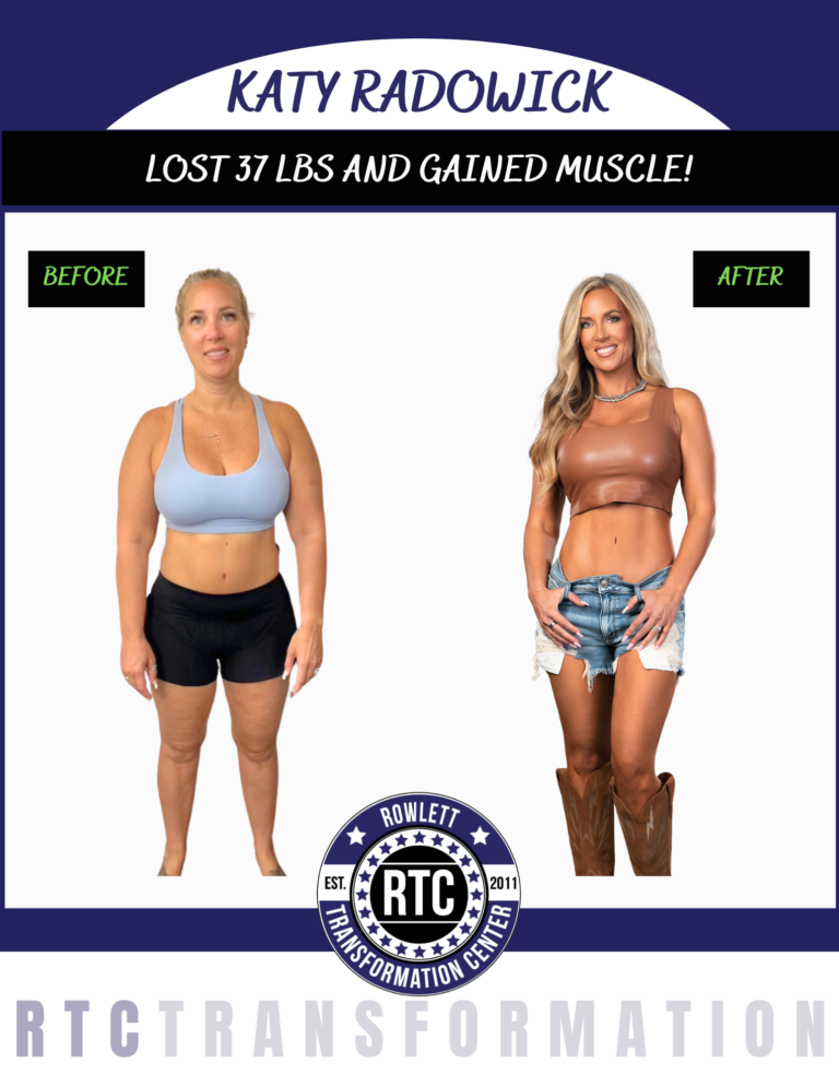Katy's Total Body Transformation | Rowlett Transformation Center