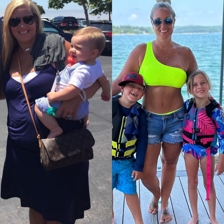 Katy Total Body Transformation | Personal trainer coaching a client at Rowlett Transformation Center