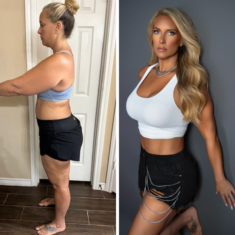 Katy Total Body Transformation | Personal trainer coaching a client at Rowlett Transformation Center