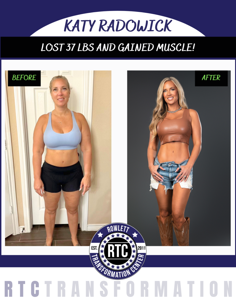 weight loss results before and after Rowlett TX