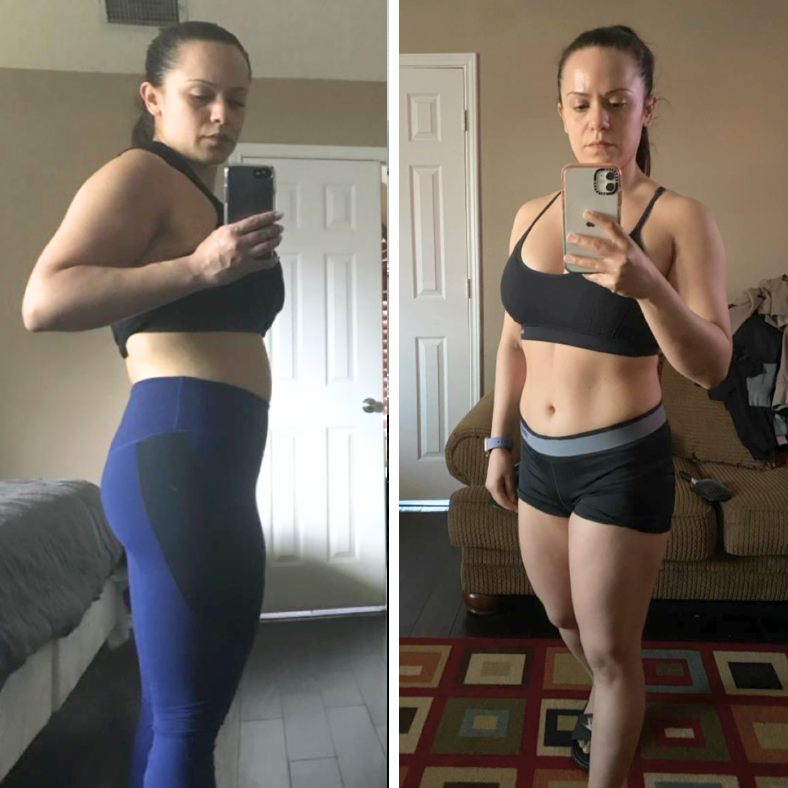 Letty Total Body Transformation | Personal trainer coaching a client at Rowlett Transformation Center