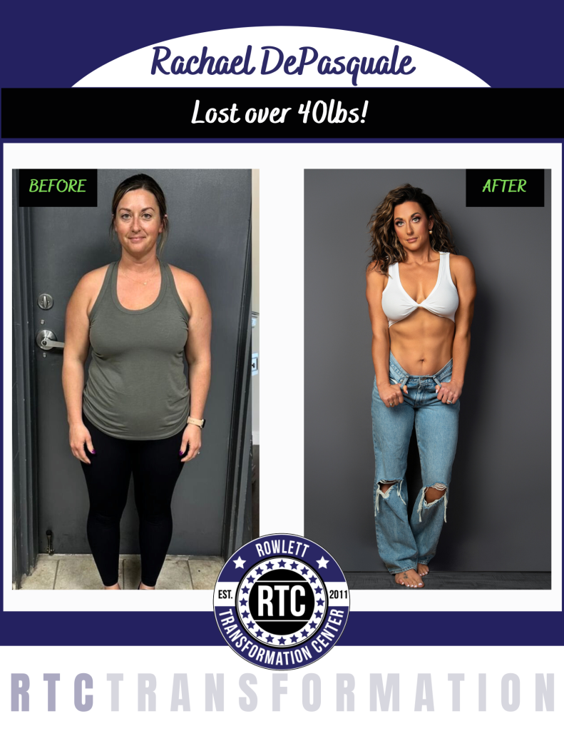 body transformation results Rowlett TX